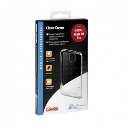 Clear Cover, cover trasparente rigida con cornice in gomma - Huawei Mate 10 Pro
