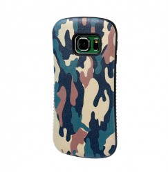 Impact armour cover massima protezione - Samsung Galaxy S6 Edge - Wood Camo