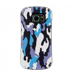 Impact armour cover massima protezione - Samsung Galaxy S6 Edge - Navy Camo