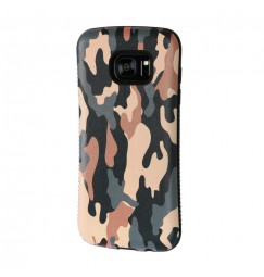 Impact armour cover massima protezione - Samsung Galaxy S7 Edge - Wood Camo