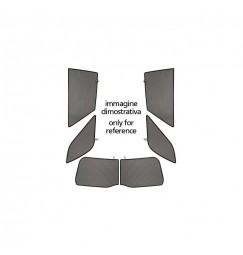 Kit tendine Privacy - 4 pz  - compatibile per  Renault Megane III Coupé (03/09>12/15)