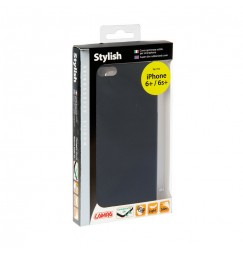 Stylish, cover gommata sottile - Apple iPhone 6 Plus / 6s Plus - Nero