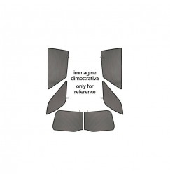 Kit tendine Privacy - 6 pz  - compatibile per  Volkswagen Polo 5p (11/01>08/09)