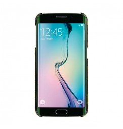 Stylish, cover gommata sottile - Samsung Galaxy S6 Edge - Green Camo