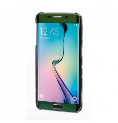 Stylish, cover gommata sottile - Samsung Galaxy S6 Edge - Grey Camo
