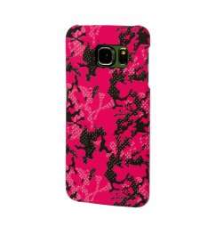 Stylish, cover gommata sottile - Samsung Galaxy S6 Edge - Pink Camo