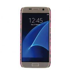 Stylish, cover gommata sottile - Samsung Galaxy S7 - Pink Camo