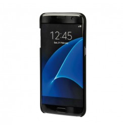 Stylish, cover gommata sottile - Samsung Galaxy S7 Edge - Nero