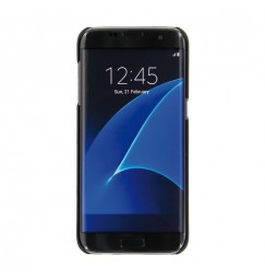 Stylish, cover gommata sottile - Samsung Galaxy S7 Edge - Nero