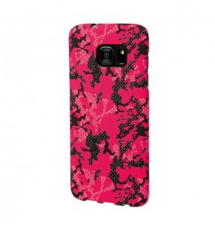 Stylish, cover gommata sottile - Samsung Galaxy S7 Edge - Pink Camo