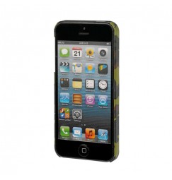 Stylish, cover gommata sottile - Apple iPhone 5 / 5s / SE - Green Camo