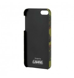 Stylish, cover gommata sottile - Apple iPhone 5 / 5s / SE - Green Camo