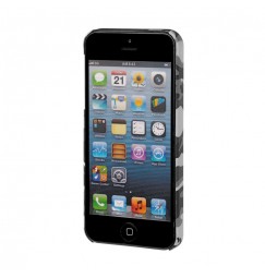 Stylish, cover gommata sottile - Apple iPhone 5 / 5s / SE - Grey Camo