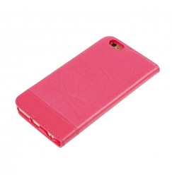 Wallet Folio Case, cover a libro - Apple iPhone 6 Plus / 6s Plus - Cherry