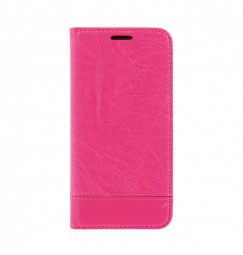 Wallet Folio Case, cover a libro - Samsung Galaxy S6 - Cherry