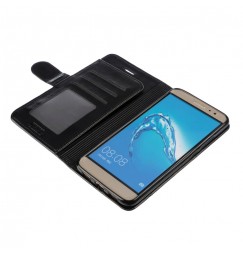 Wallet Folio Case, cover a libro - Huawei Nova Plus - Nero