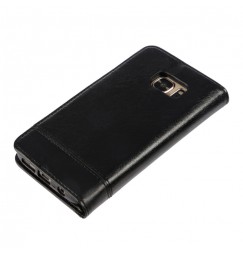 Wallet Folio Case, cover a libro - Samsung Galaxy S7 - Nero