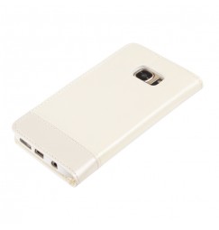 Wallet Folio Case, cover a libro - Samsung Galaxy S7 - Bianco