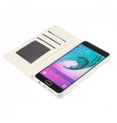 Wallet Folio Case, cover a libro - Samsung Galaxy A5 2016 - Bianco