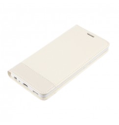 Wallet Folio Case, cover a libro - Huawei P9 - Bianco