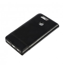 Wallet Folio Case, cover a libro - Huawei P9 Plus - Nero