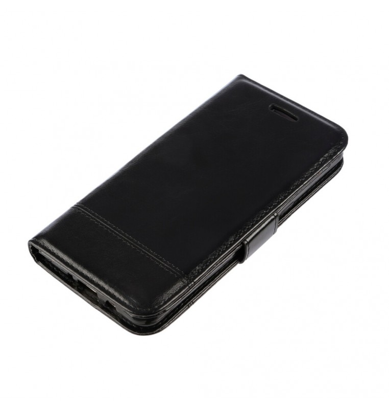 Wallet Folio Case, cover a libro - Samsung Galaxy J5 2016 - Nero