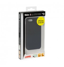 Skin, cover in Skeentex - Apple iPhone 5 / 5S / SE - Nero