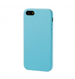Skin, cover in Skeentex - Apple iPhone 5 / 5s / SE - Azzurro