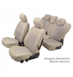 Set coprisedili Superior - Beige - compatibile per Fiat Doblò Cargo (11/00>12/09) Fino al 2007