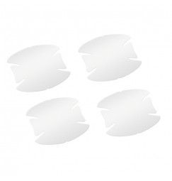 Pellicole antigraffio per incavi maniglie, set 4 pz - 8x8 cm