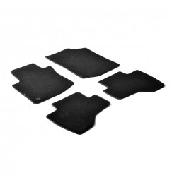 Set tappeti su misura in moquette - compatibile per  Citroen C1 3p (05/05>05/14) 1 fix lato guida -  Citroen C1 5p (05/05>05/14)