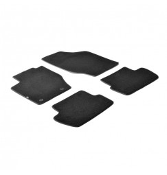 Set tappeti su misura in moquette - compatibile per  Citroen C4 3p (01/05>10/10) -  Citroen C4 5p (01/05>10/10)