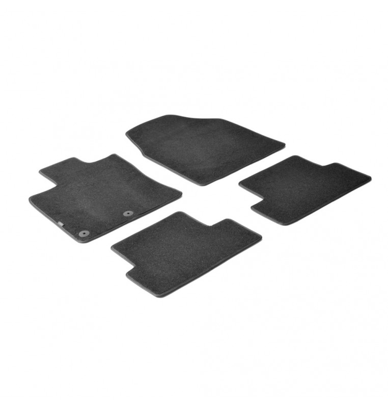 Set tappeti su misura in moquette - compatibile per  Nissan Qashqai (03/07>01/14)