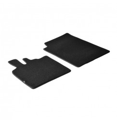 Set tappeti su misura in moquette - compatibile per  Smart Fortwo (01/07>10/14) -  Smart Fortwo Cabrio (01/07>11/15)
