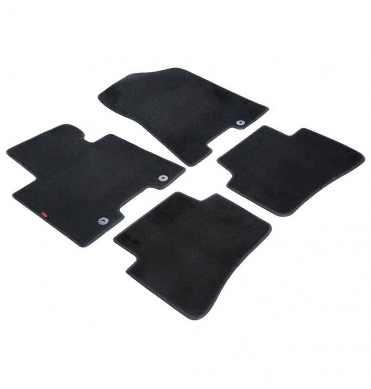 Set tappeti su misura in moquette - compatibile per  Kia Sportage (03/16>11/21) fix tondo