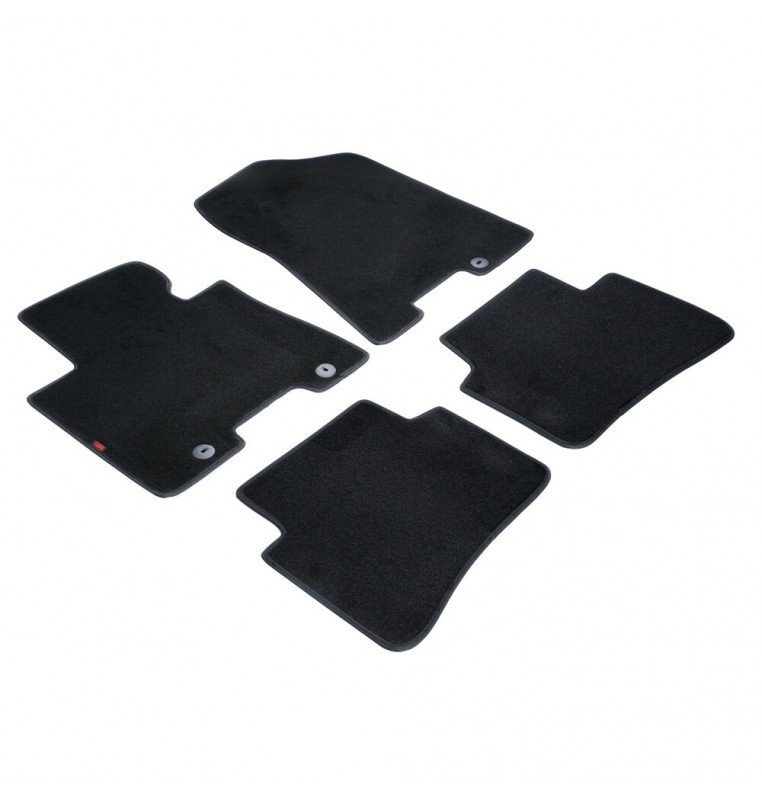 Set tappeti su misura in moquette - compatibile per  Kia Sportage (03/16>11/21) fix rettangolare