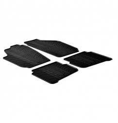 Set tappeti su misura in gomma - compatibile per  Seat Cordoba (01/03>08/09) -  Seat Ibiza 3p (01/02>08/09) -  Seat Ibiza 5p (01