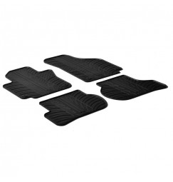 Set tappeti su misura in gomma - compatibile per  Seat Altea (04/04>12/14) -  Seat Toledo (01/05>09/09) -  Volkswagen Golf Plus 