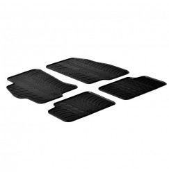 Set tappeti su misura in gomma - compatibile per  Fiat Linea (01/07>11/14)