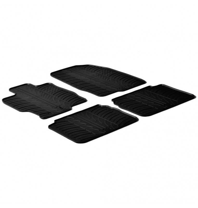Set tappeti su misura in gomma - compatibile per  Mazda 6 4p (04/08>12/12) -  Mazda 6 Wagon (04/08>12/12)