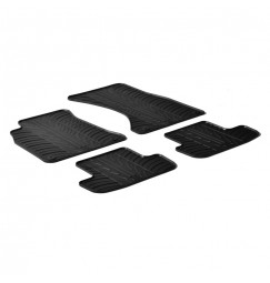 Set tappeti su misura in gomma - compatibile per  Audi A5 Cabrio (03/09>02/17) -  Audi A5 Coupè (06/07>08/16)
