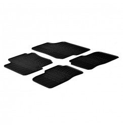 Set tappeti su misura in gomma - compatibile per  Hyundai i30 5p (09/07>02/12) -  Hyundai i30 CW (04/08>08/12) -  Kia Cee'd 5p (