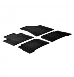Set tappeti su misura in gomma - compatibile per  Kia Sorento (11/09>09/12)