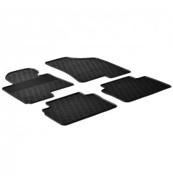 Set tappeti su misura in gomma - compatibile per  Hyundai ix35 (03/10>12/15) -  Kia Sportage (09/10>02/16)