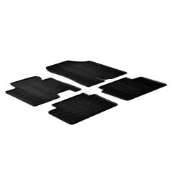 Set tappeti su misura in gomma - compatibile per  Hyundai i30 3p (01/13>04/15) -  Hyundai i30 5p (03/12>04/15) -  Hyundai i30 Wa