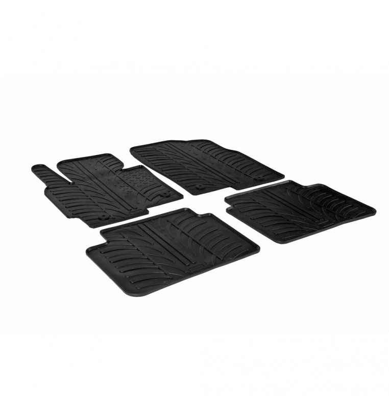 Set tappeti su misura in gomma - compatibile per  Mazda CX-5 (04/12>05/17)
