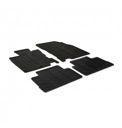 Set tappeti su misura in gomma - compatibile per  Nissan Qashqai (02/14>03/21)