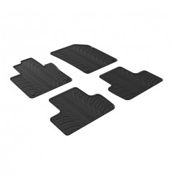 Set tappeti su misura in gomma - compatibile per  Volvo XC60 (05/17>)