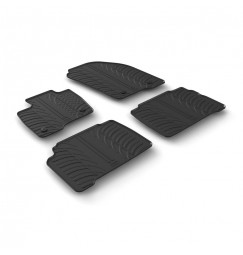 Set tappeti su misura in gomma - compatibile per  Ford Galaxy (10/15>02/22)