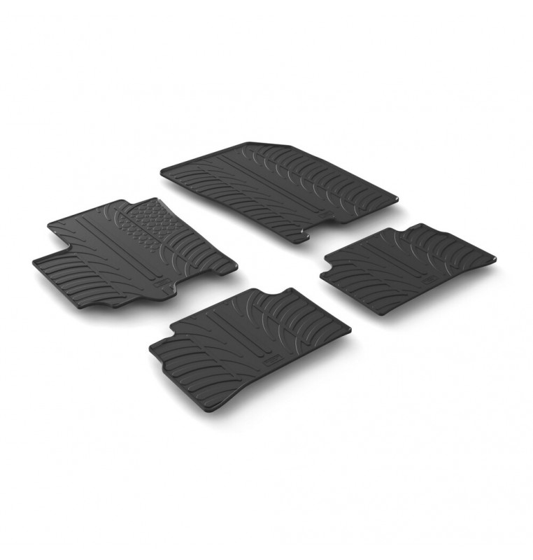 Set tappeti su misura in gomma - compatibile per  Suzuki Vitara 5p (04/15>) manuale